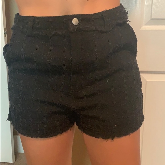Laser cut shorts worn once - Picture 2 of 3